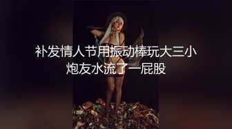 补发情人节用振动棒玩大三小炮友水流了一屁股