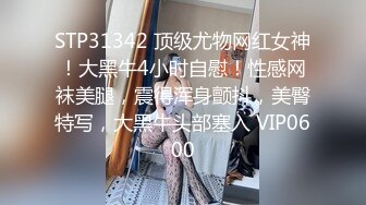 STP31342 顶级尤物网红女神！大黑牛4小时自慰！性感网袜美腿，震得浑身颤抖，美臀特写，大黑牛头部塞入 VIP0600