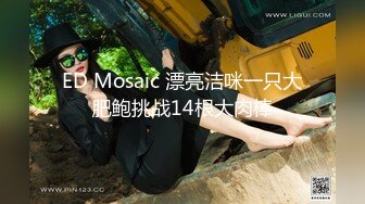 ED Mosaic 漂亮洁咪一只大肥鲍挑战14根大肉棒