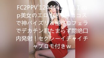 FC2PPV 1244441 爆乳Ｉcup美女のエロすぎるネココスで神パイズリ＆極ペロフェラでデカチン君たまらず悶絶口内発射！セクシーイチャイチャプロモ付きｗ