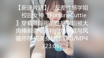 【新速片遞】 ⚡反差性感学姐⚡校园女神〖FortuneCuttie〗穿着舞蹈服的性感学姐被大肉棒偷袭，开裆白丝纯欲与风骚并存 完美身材[1.18G/MP4/23:06]